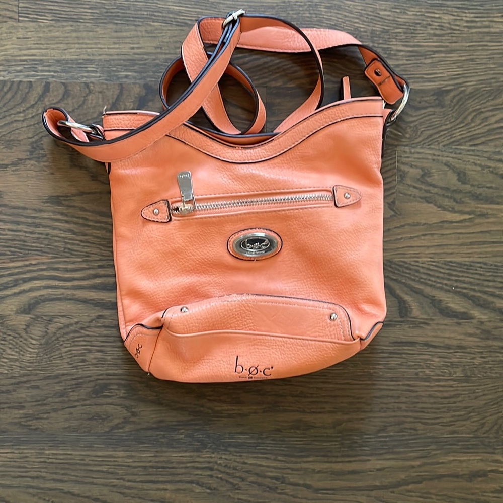 boc Orange Crossbody Bag